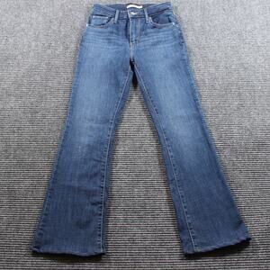 Levi's 725 Jeans Women's 26x28 Blue High Rise Bootcut Stretch